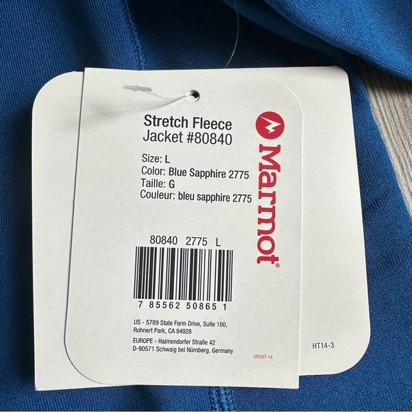 Marmot Stretch Fleece Jacket - Picture 5 of 5